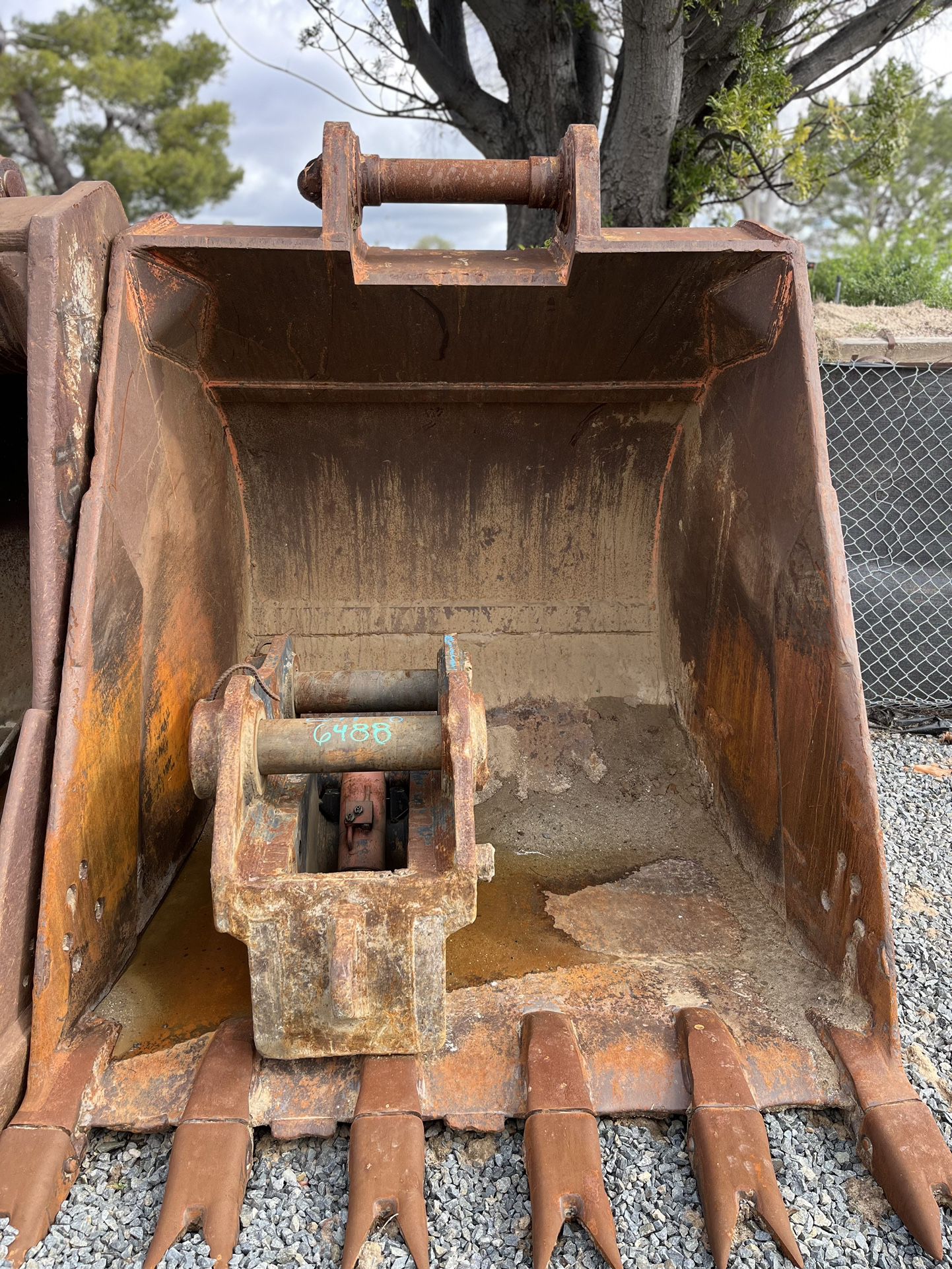 78 Inch Large Excavator Bucket, 7.75CYd.³ Capacity