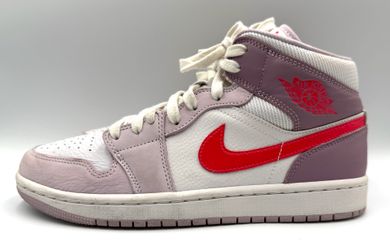 Nike Air Jordan 1 Mid SE DR0174-500 Atmosphere Pink Oxford White Women’s Size 9