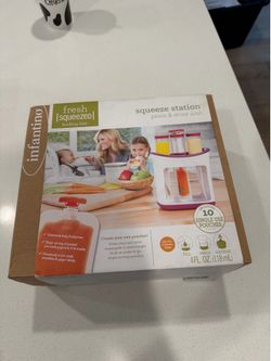 Infantino squeeze station press & store