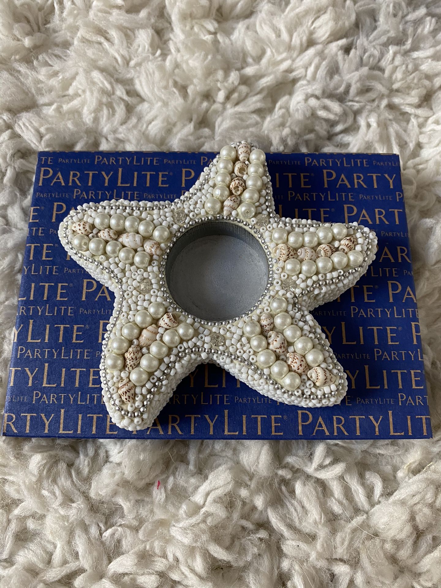 Starfish Tealight Holder and Candles