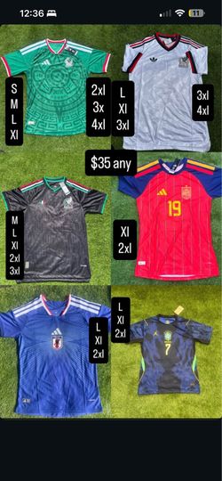 Soccer Jerseys - Adidas- Nike- Firm price -Player edition - fan edition