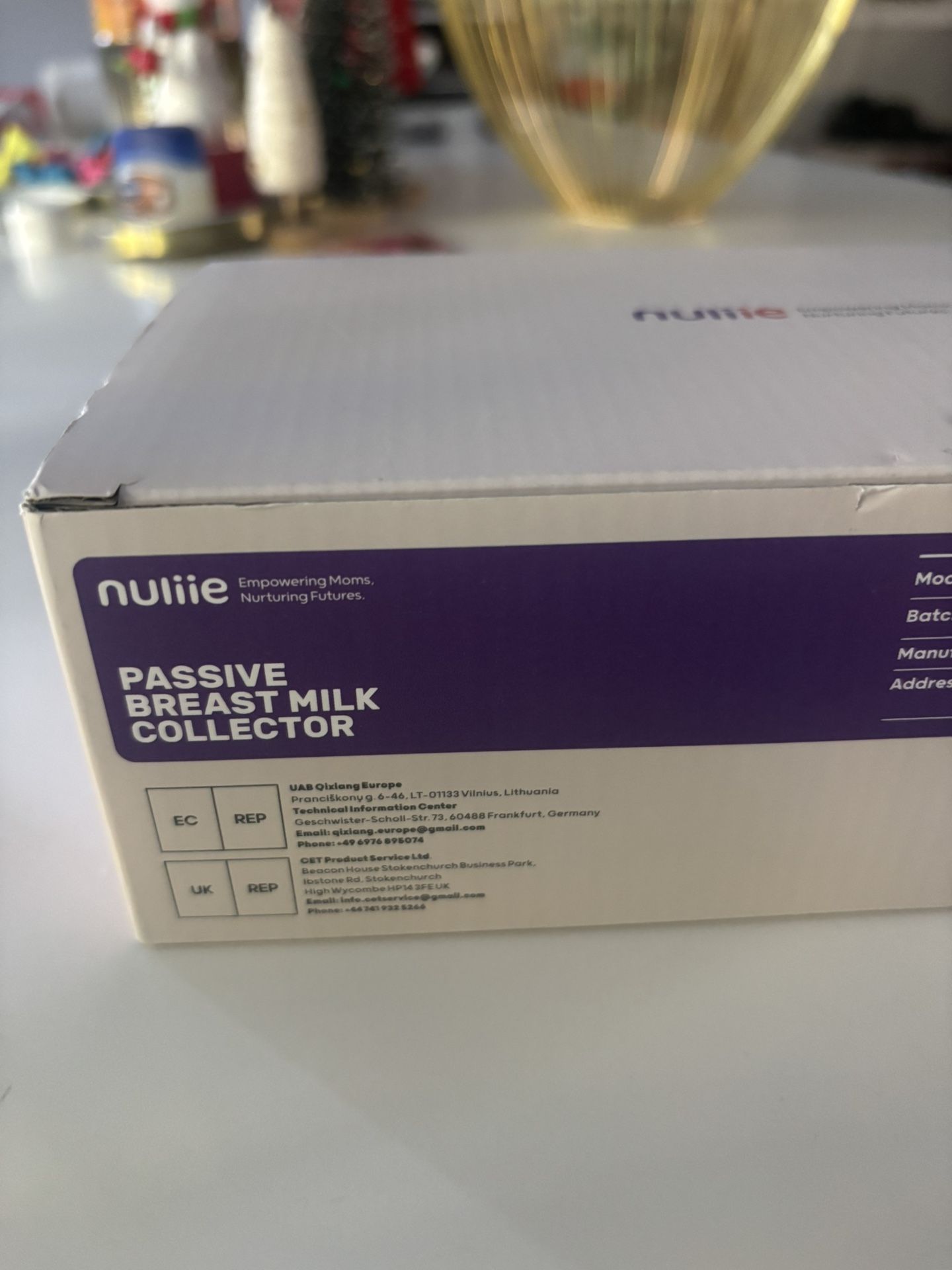 nuliie passive breast milk collector
