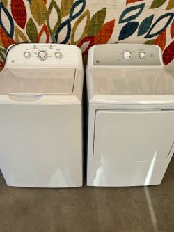 GE washer and dryer gas