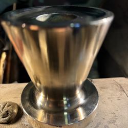 Arts And Crafts Heavy  brass Candle Stick