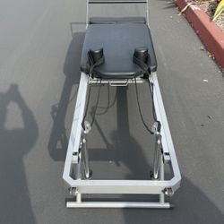 ON SALE!! $180!! New Foldable Pilates Reformer Machine for Home and Gym 300 Ibs Cap