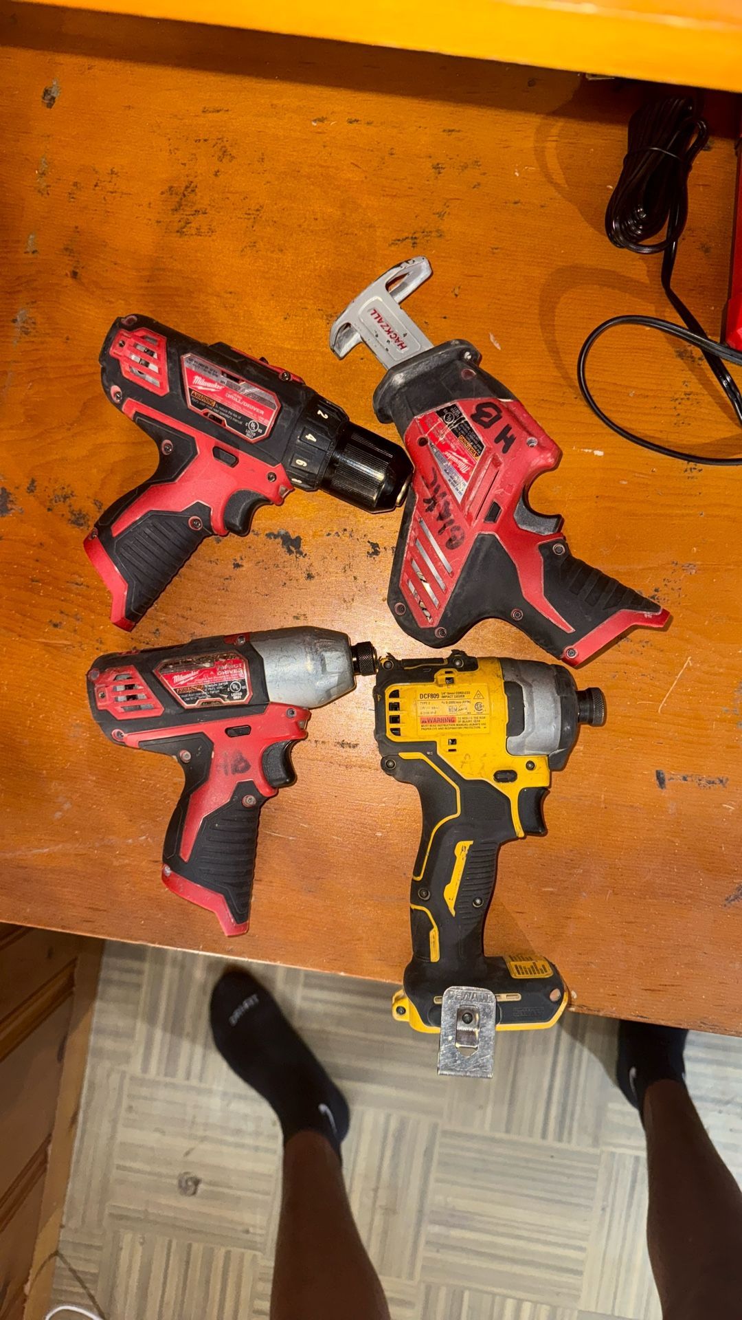 All Must Go. 2 Impact Drills. 1 Drill Driver. 1 HackZall