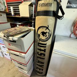 Heavy Punching Bag For Sale With Brackets Like New