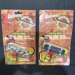 Vintage X Games Finger Boards