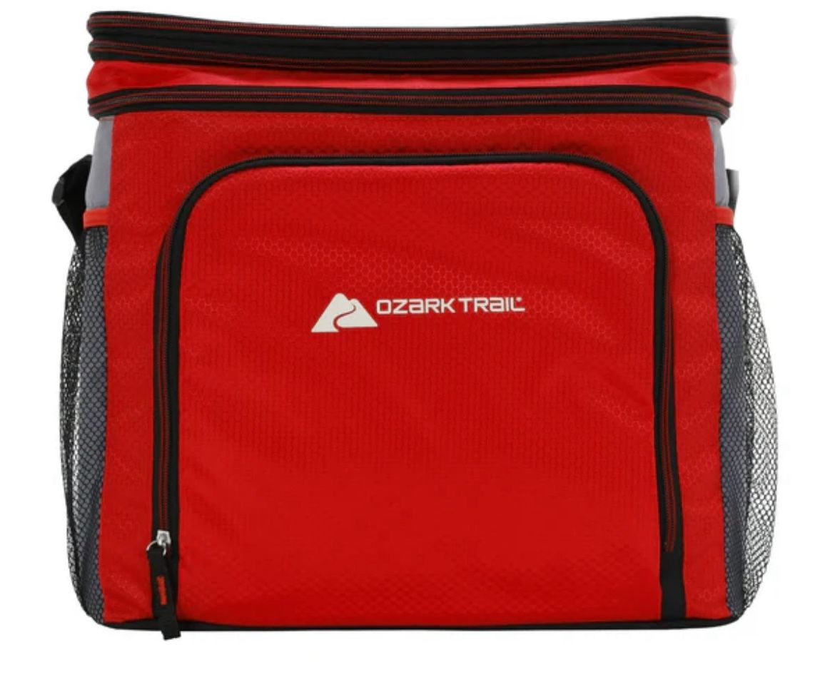 Ozark Trail Soft-Sided 36-Can Cooler - Red