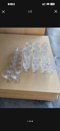 Crystal Wine Glasses/tea Cups