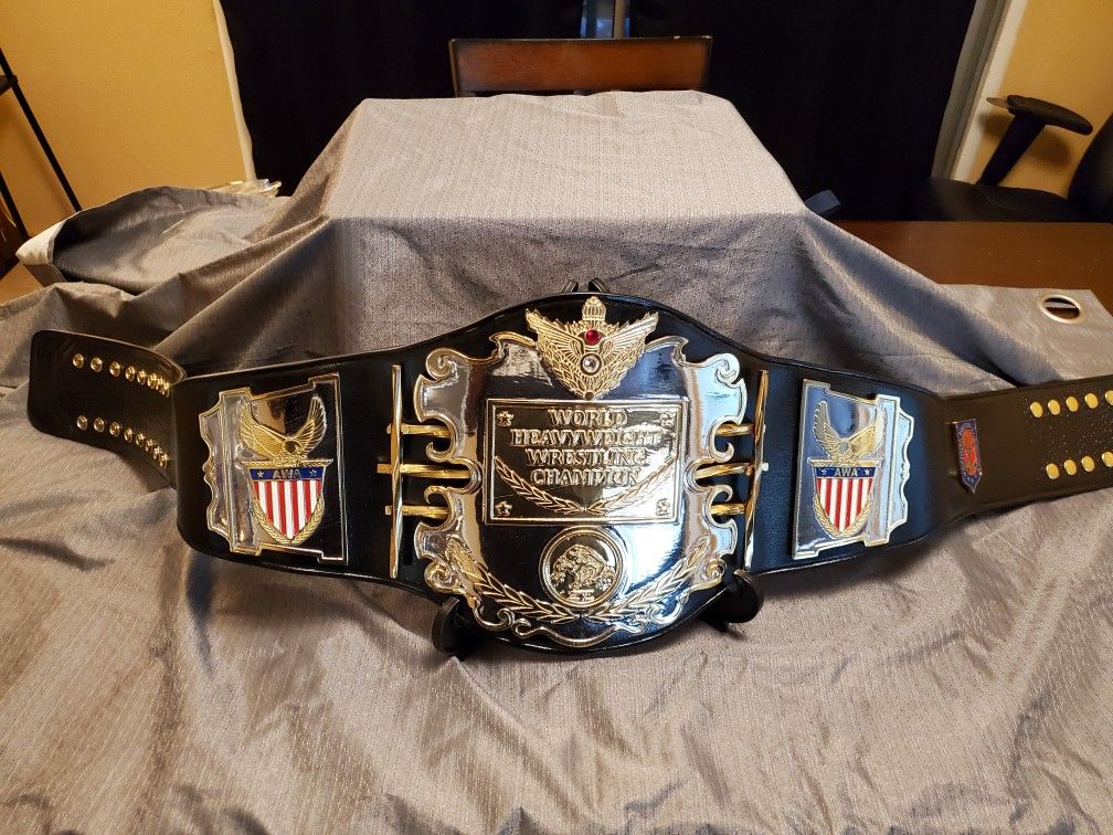 AWA HEAVYWEIGHT Championship Belt