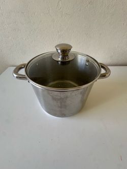 Tools of the Trade 5 qt stock pot stainless steel with lid