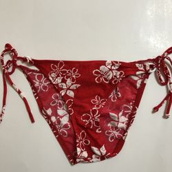 Summer Girl Red and White Bikini Size M