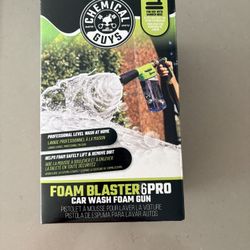 New Unopened Sealed Box Chemical Guys TORQ Foam Blaster 6 - Foam Cannon Garden Hose Attachment Car Wash- Must Go Today