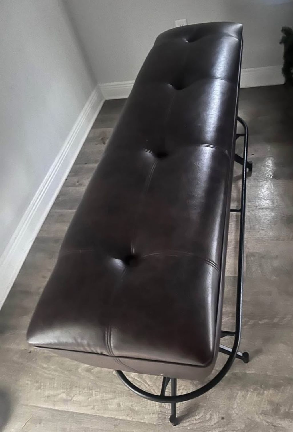 Leather Bench