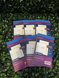 Sales Book/ Receipt Book 