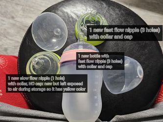 New Open Box Comotomo Bottle And Nipples