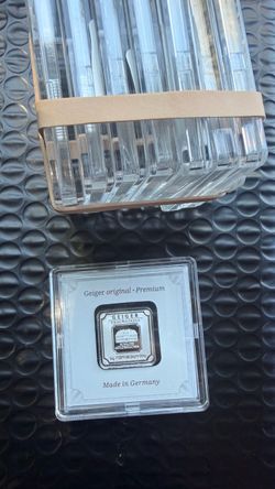 Geiger Original Premium 5g Silver Bar