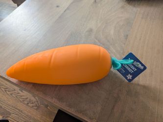 Brand new with tags jumbo carrot squishy