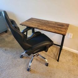 GTPLAYER Gaming chair With Desk