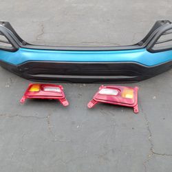 2018-2025 Hyundai Kona Complete Back Bumper With All The Accessories Oem. 
