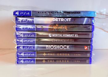 8 PlayStation 4 Games ($20 Each)
