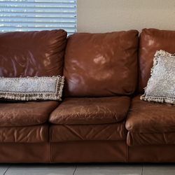 Real Leather Couch