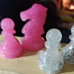 Resin Chess pieces