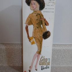 2001 Reproduction 1965 Gold-n-Glamour Barbie 