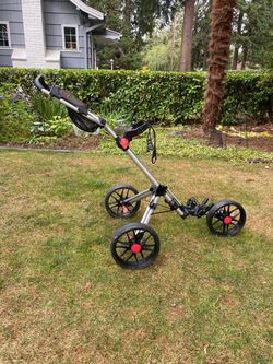Caddytek 3 wheel golf push cart
