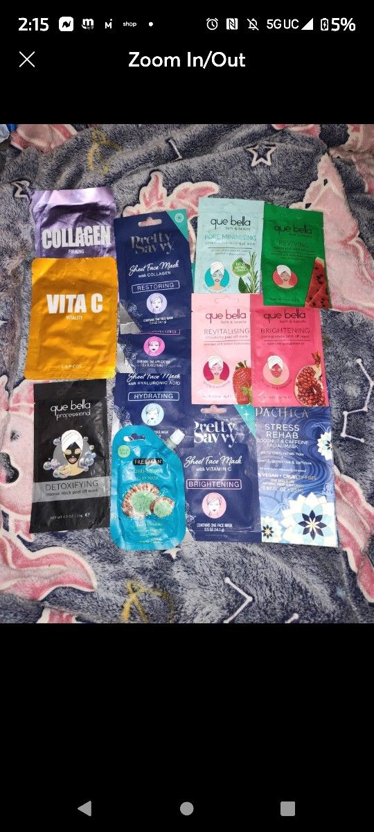 Bunch of Different Face Masks