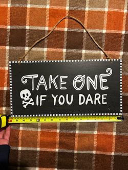 Halloween Candy Sign