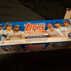 Baseball Cards TOPPS 2022 complete Set