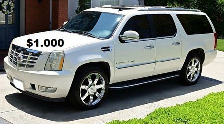 $1,000 2008 Cadillac Escalade (Special price reduced)