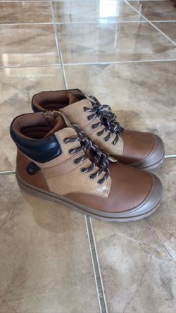 Boys brown boots - Sonoma brand size 3