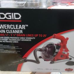 RIDGID DRAIN SNAKE 55808 W 1/4 X30 MAXCORE FIFTY CABLE  NEW IN BOX 890469-1