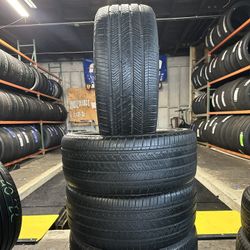 🔥 4 USED Bridgestone Alenza Sport A/S 275/45R20 110H Runflat | 50% Tread | Installed | $260 Set