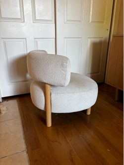 Ivory modern chair