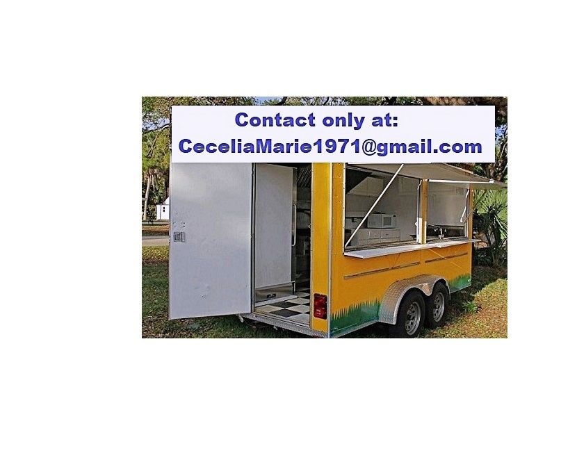 Food Trailer BBQ  24651