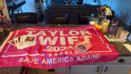 Taylor Swift Flag, Decor And Books