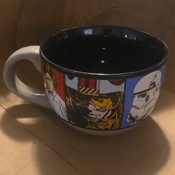 Star Wars Comic Panel Ceramic Soup Mug – 24oz