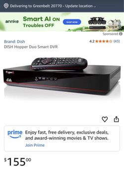 DISH Hopper Duo Smart DVR