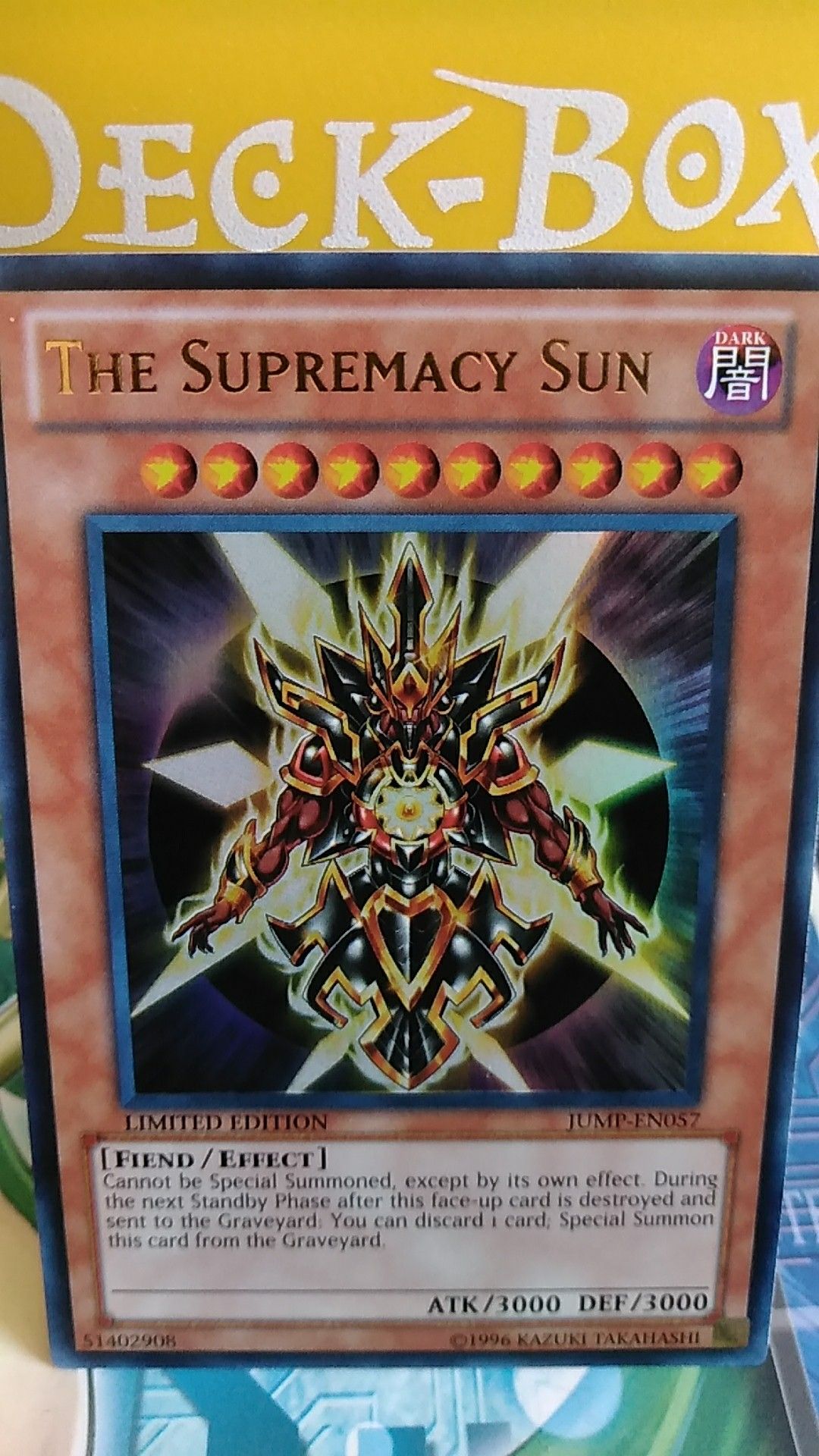 YUGIOH THE SUPREMACY SUN ULTRA RARE MINT CONDITION!!!
