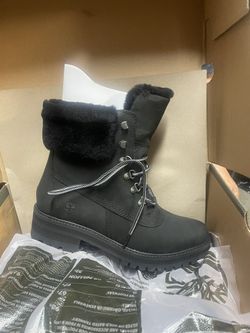 Courmayer Valley 6in Shearlingboot Black Nubuck