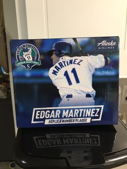 Edgar Martinez Retired Number Plaque