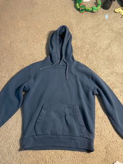 Hollister Navy Blue Pullover Hoodie