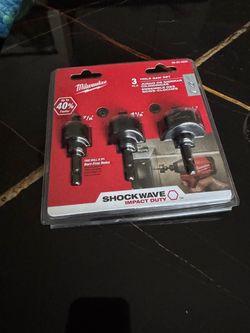 Milwaukee Shockwave 3-Piece Hole Saw Set