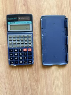 Casio scientific calculator fx-55 Fraction Mate with both Solar And battery Powered