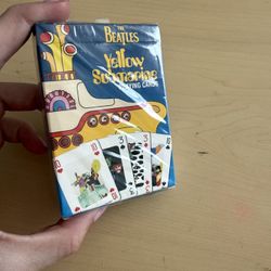 🎶 Unopened Beatles Yellow Submarine Playing Cards – Sealed (2004) 🎶