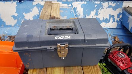 Two tool boxes empty